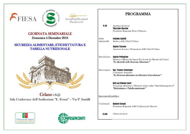 Locandina Giornata Seminariale